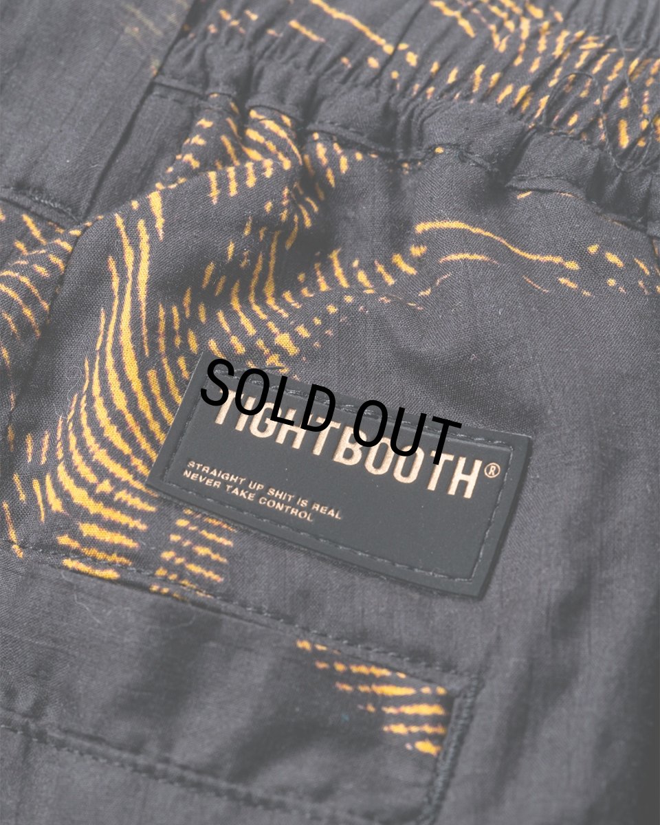 画像8: TIGHTBOOTH/DABS BALLOON PANTS（Black） 【20%OFF】［総柄バルーンパンツ-24春夏］ (8)