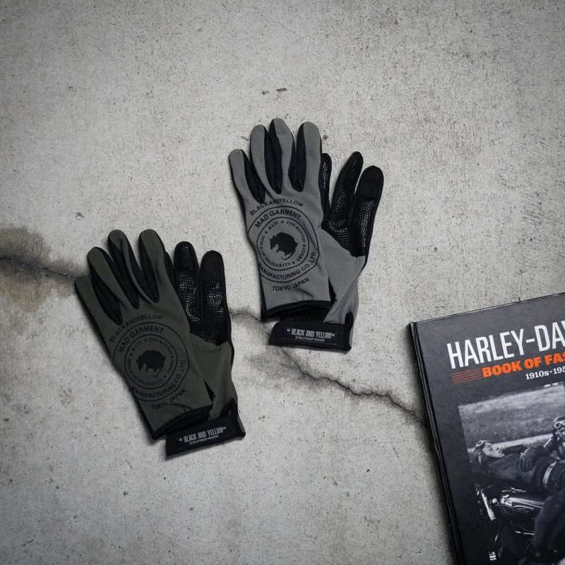 画像2: 【30%OFF】RATS/MC GLOVE（CHARCOAL）［モーターサイクルグローブ-24春夏］