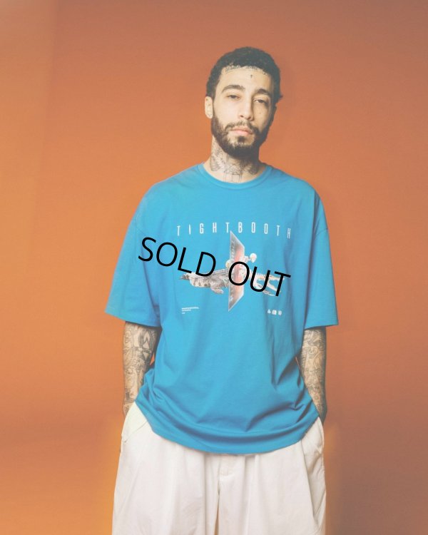 画像5: TIGHTBOOTH/INITIALIZE T-SHIRT（Turquoise） 【20%OFF】［プリントT-24春夏］
