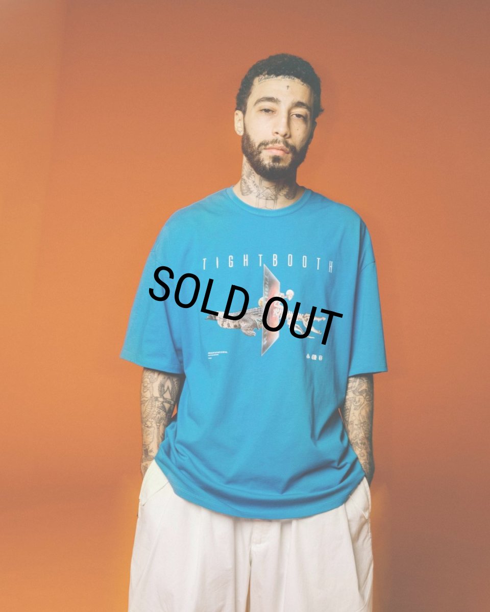 画像2: 【40%OFF】TIGHTBOOTH/INITIALIZE T-SHIRT（White）［プリントT-24春夏］ (2)