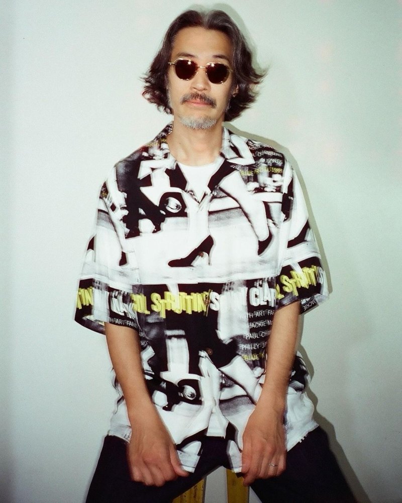 画像2: WACKO MARIA/BLUE NOTE / HAWAIIAN SHIRT（ONE）［ハワイアンシャツ-24春夏］