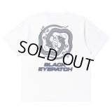 BlackEyePatch/REFLECTIVE DRAGON SWIRL LOGO TEE（WHITE）