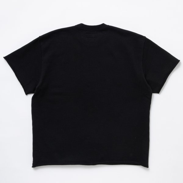 画像2: 【30%OFF】RATS/CUT OFF SWEAT（BLACK）［カットオフスウェット-24春夏］