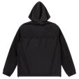 画像2: BlackEyePatch/HOODED MESH ZIP HOODIE（BLACK） (2)
