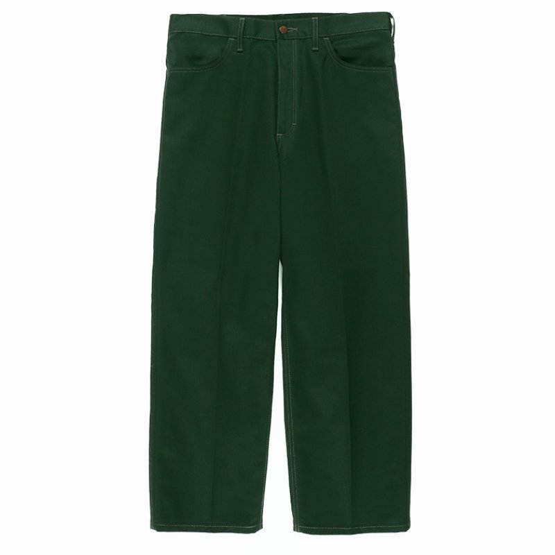 画像2: WACKO MARIA/WRANGLER / WRANCHER DRESS JEANS（GREEN）［ランチャードレスジーンズ-24春夏］