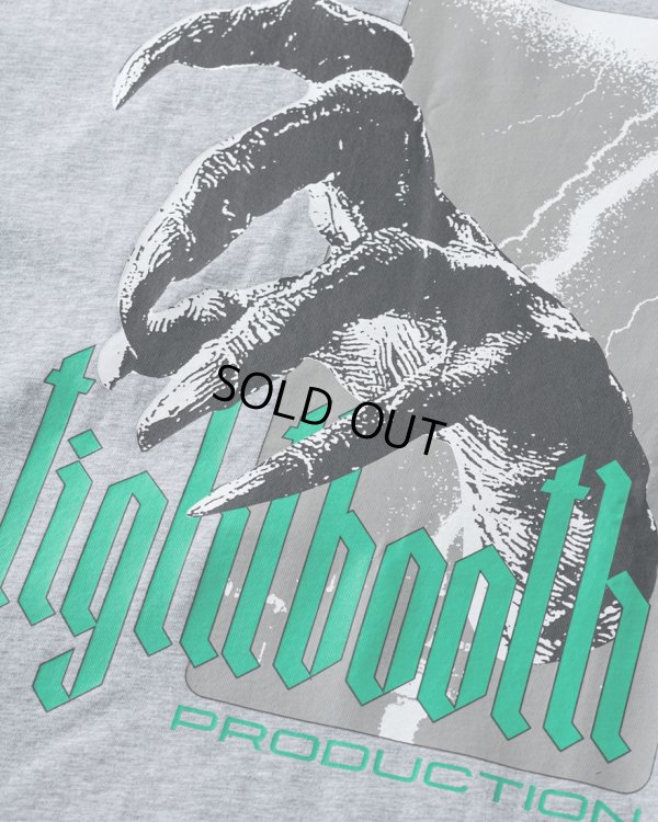 画像3: TIGHTBOOTH/HAND T-SHIRT（Heather Gray） 【20%OFF】［プリントT-24春夏］