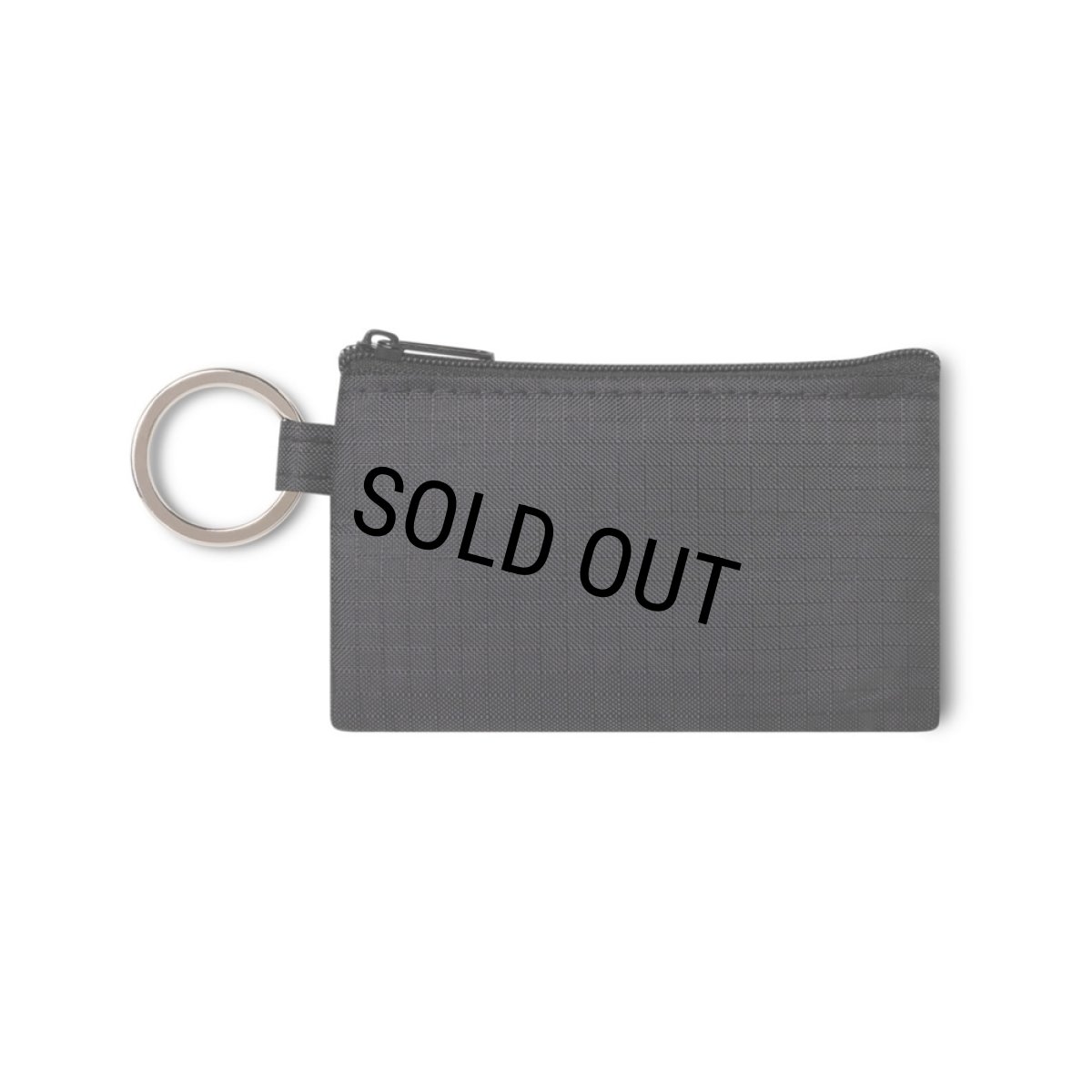 画像2: BlackEyePatch/OG LABEL NYLON KEYRING POUCH（BLACK） (2)