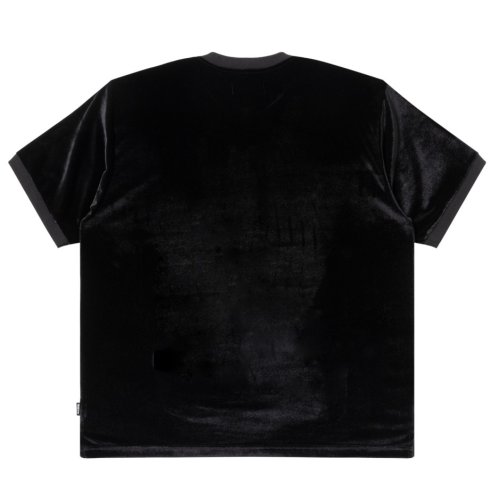 他の写真2: BlackEyePatch/HWC LABEL EMBROIDERED VELOUR V NECK S/S SHIRT（BLACK）
