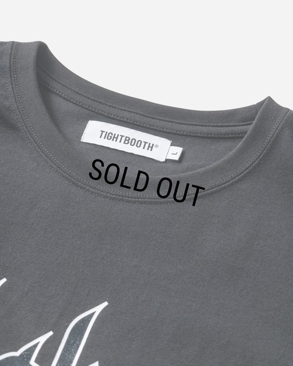 画像2: TIGHTBOOTH/HAZE T-SHIRT（Black） 【20%OFF】［プリントT-24春夏］ (2)