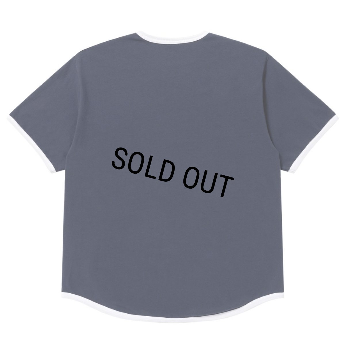 画像2: BlackEyePatch/CROWN LOGO RIBBED TEE（NAVY） (2)