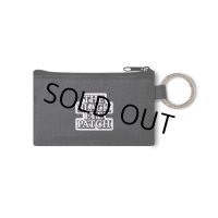 BlackEyePatch/OG LABEL NYLON KEYRING POUCH（BLACK）