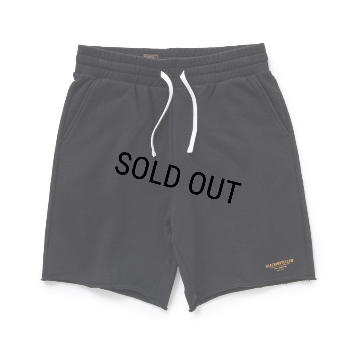 画像1: RATS/CUT OFF SWEAT SHORTS（BLACK）［カットオフスウェットショーツ-24春夏］ (1)