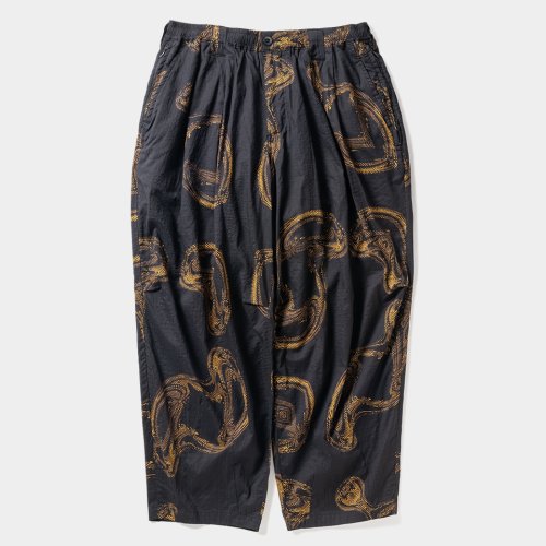 他の写真1: TIGHTBOOTH/DABS BALLOON PANTS（Black） 【20%OFF】［総柄バルーンパンツ-24春夏］