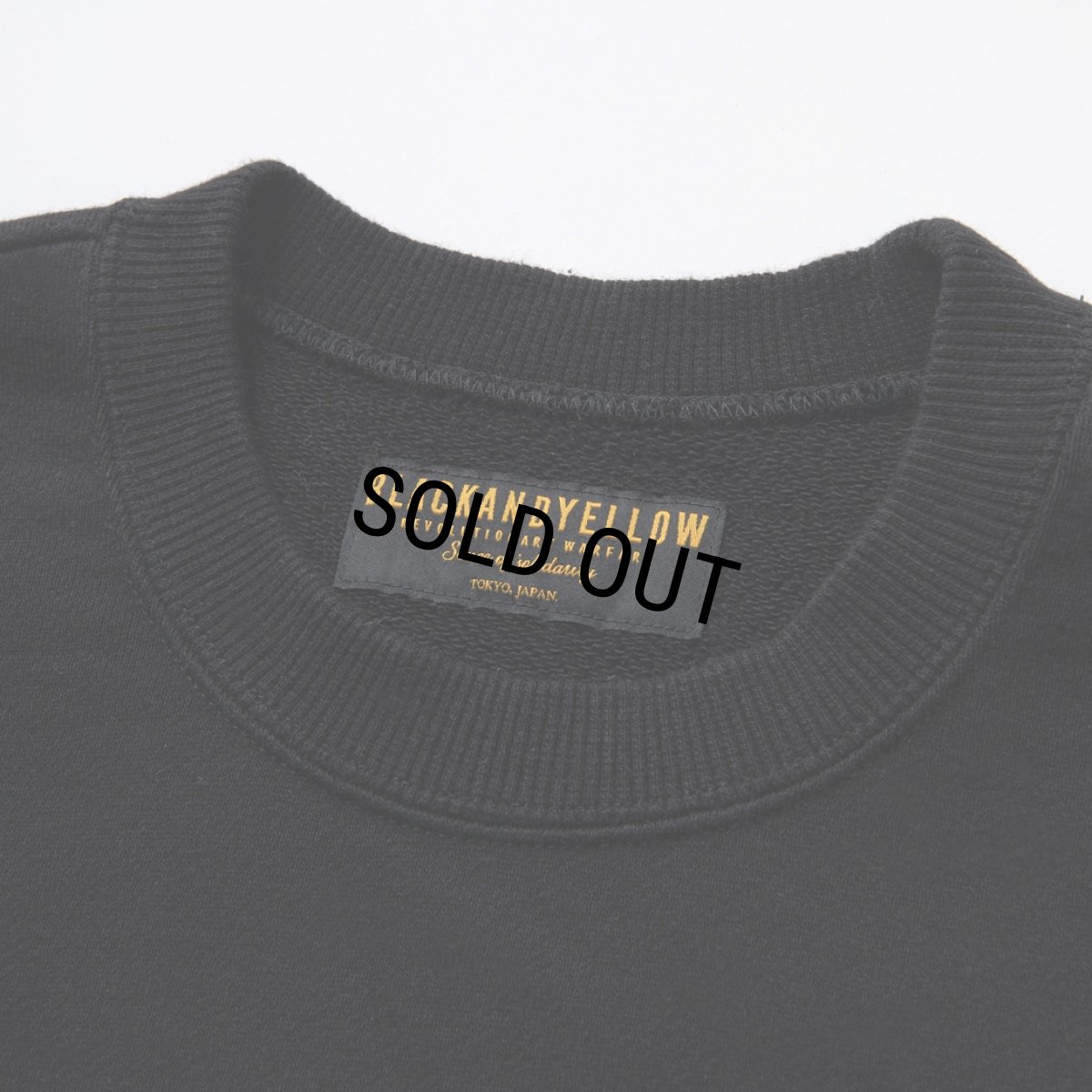 画像3: 【40%OFF】RATS/CUT OFF SWEAT（BLACK）［カットオフスウェット-24春夏］ (3)