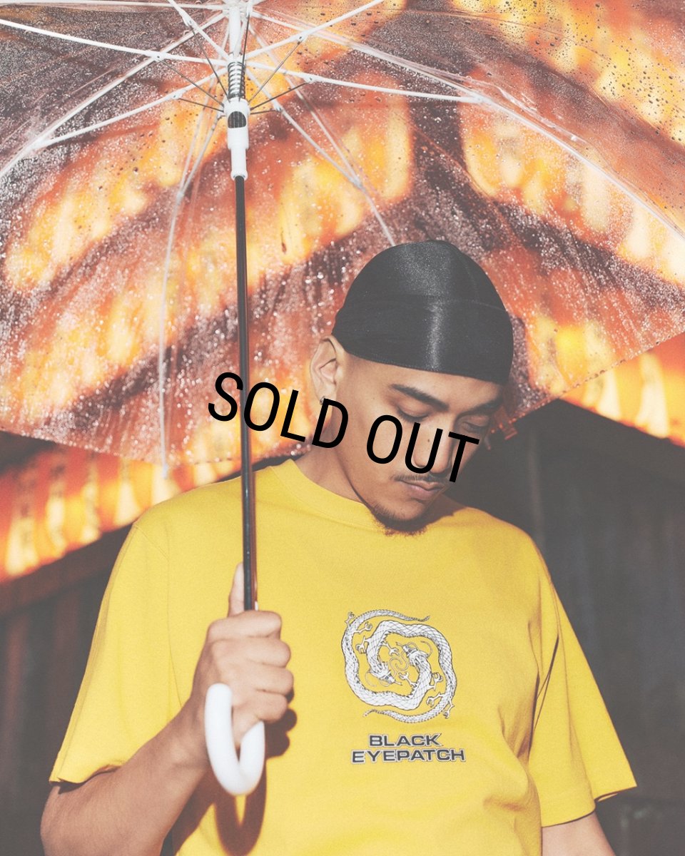 画像3: BlackEyePatch/REFLECTIVE DRAGON SWIRL LOGO TEE（WHITE） (3)