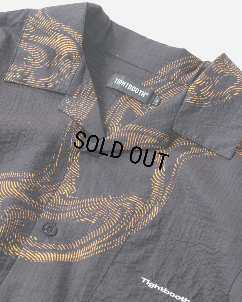 画像3: TIGHTBOOTH/DABS ALOHA（Black） 【30%OFF】［アロハシャツ-24春夏］ (3)