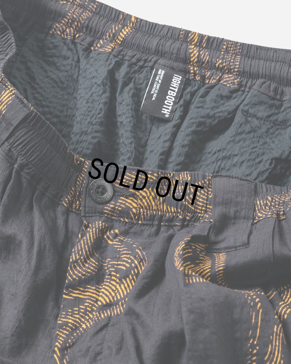 画像4: TIGHTBOOTH/DABS BALLOON PANTS（Black） 【20%OFF】［総柄バルーンパンツ-24春夏］ (4)