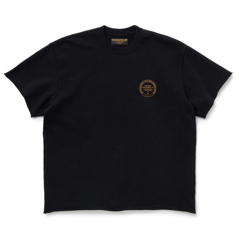 画像1: 【40%OFF】RATS/CUT OFF SWEAT（BLACK）［カットオフスウェット-24春夏］