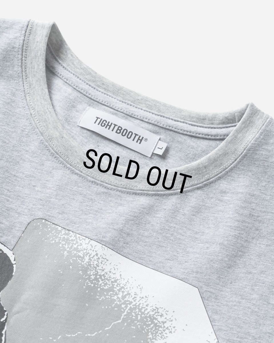 画像2: TIGHTBOOTH/HAND T-SHIRT（Heather Gray） 【20%OFF】［プリントT-24春夏］ (2)