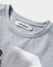 画像2: TIGHTBOOTH/HAND T-SHIRT（Heather Gray） 【20%OFF】［プリントT-24春夏］ (2)