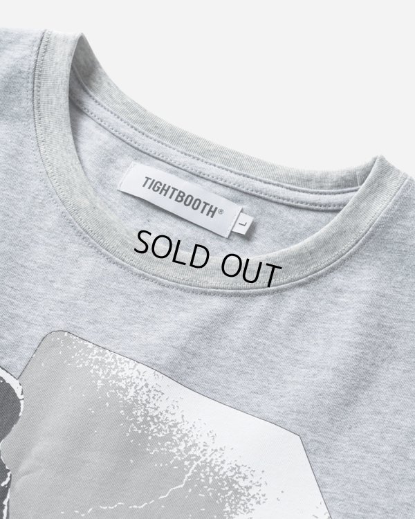 画像2: TIGHTBOOTH/HAND T-SHIRT（Heather Gray） 【20%OFF】［プリントT-24春夏］