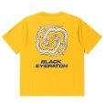 画像1: BlackEyePatch/REFLECTIVE DRAGON SWIRL LOGO TEE（MUSTARD） (1)