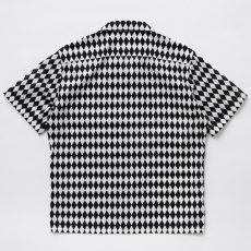 画像2: 【30%OFF】RATS/CHECKERD FLAG S/S SHIRT（BLACK）［チェッカーフラッグシャツ-24春夏］ (2)