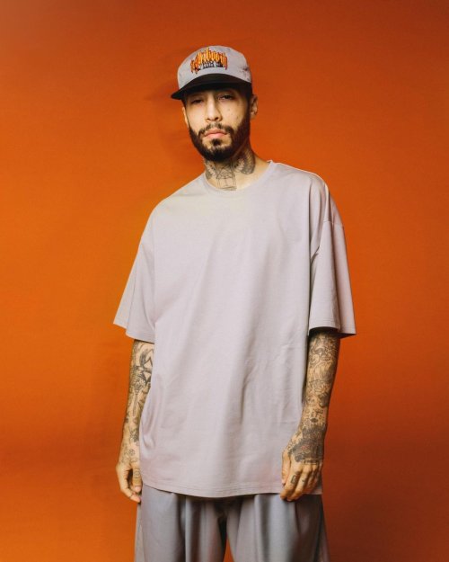 他の写真2: TIGHTBOOTH/JING T-SHIRT（Gray）［プレーンT-24春夏］