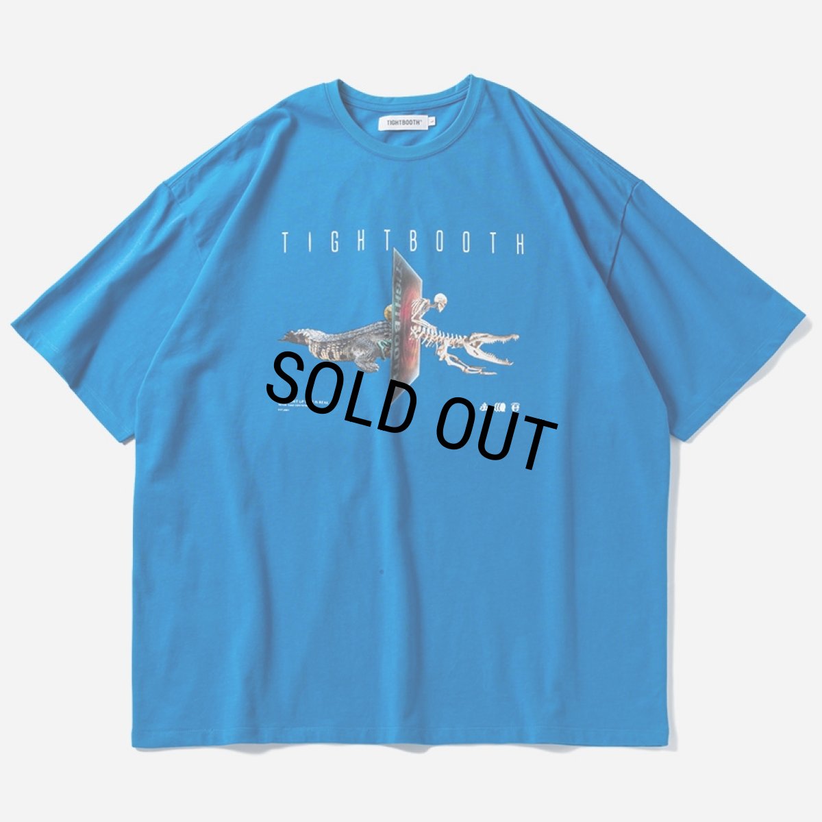 画像1: TIGHTBOOTH/INITIALIZE T-SHIRT（Turquoise） 【20%OFF】［プリントT-24春夏］ (1)