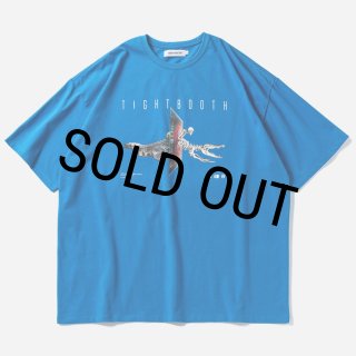 TIGHTBOOTH/INITIALIZE T-SHIRT（Turquoise） 【20%OFF】［プリントT