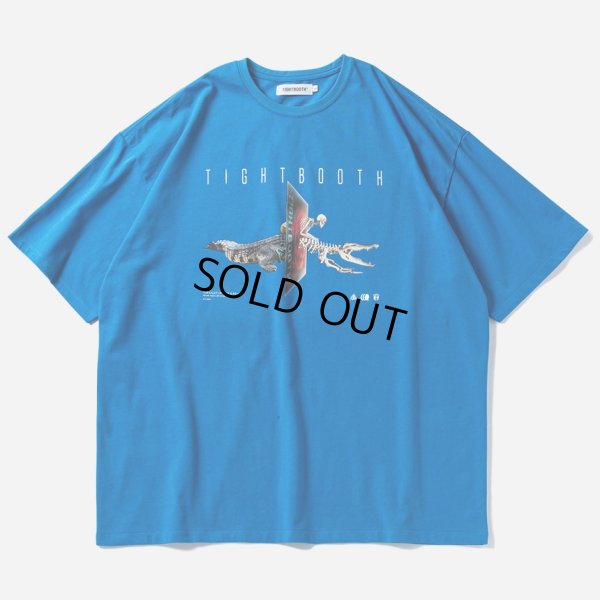 画像1: TIGHTBOOTH/INITIALIZE T-SHIRT（Turquoise） 【20%OFF】［プリントT-24春夏］