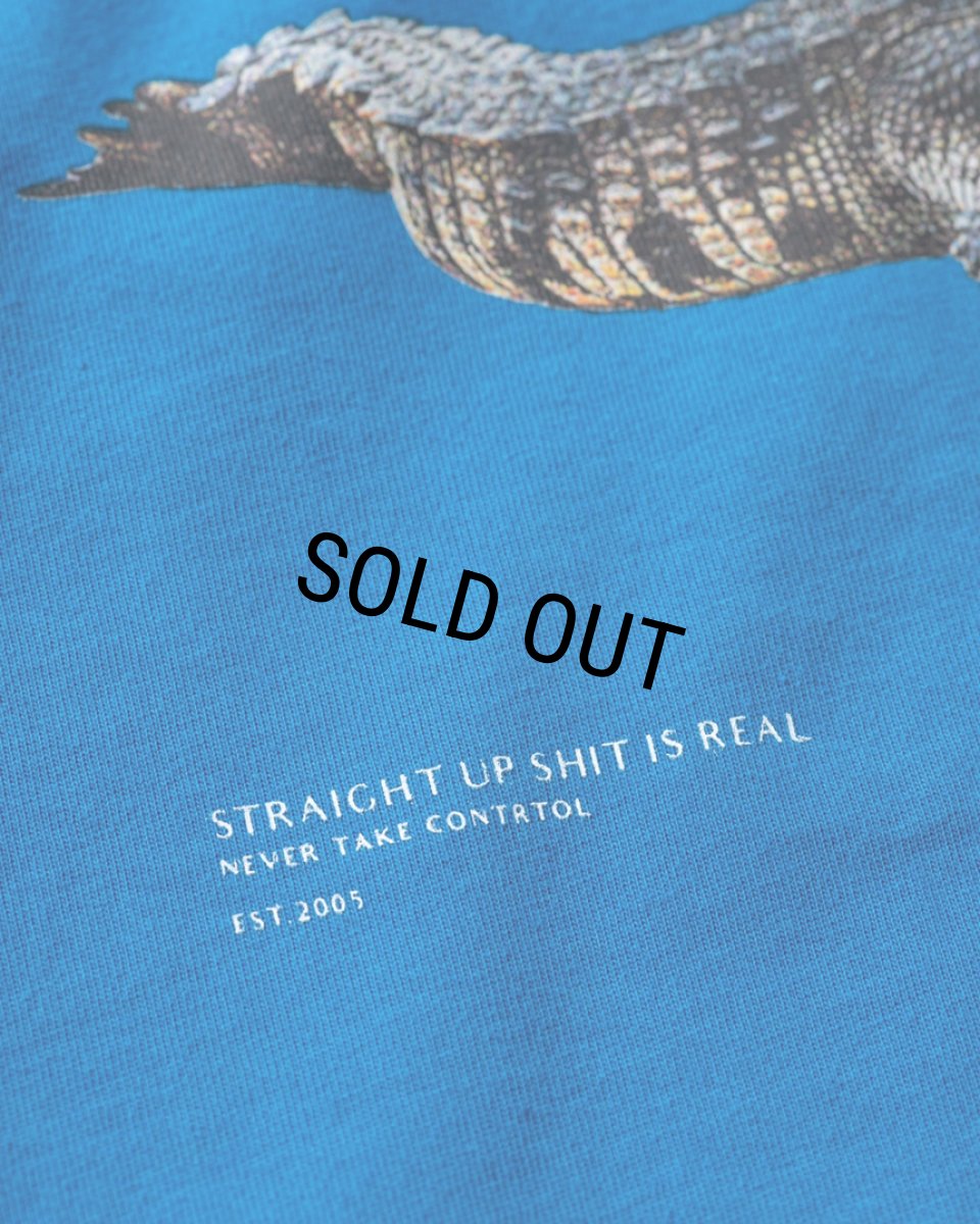 画像4: TIGHTBOOTH/INITIALIZE T-SHIRT（Turquoise） 【20%OFF】［プリントT-24春夏］ (4)