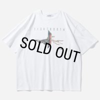 【40%OFF】TIGHTBOOTH/INITIALIZE T-SHIRT（White）［プリントT-24春夏］