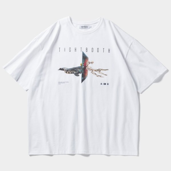 画像1: 【30%OFF】TIGHTBOOTH/INITIALIZE T-SHIRT（White）［プリントT-24春夏］
