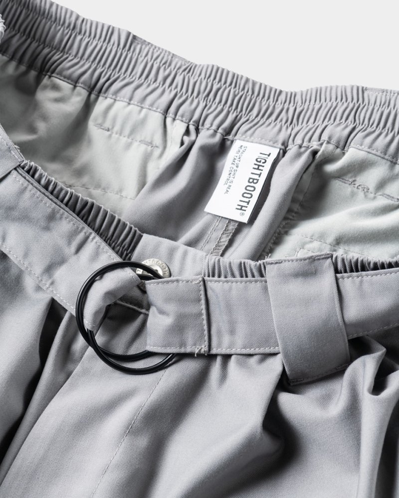 画像2: TIGHTBOOTH/BAGGY SLACKS（Gray）［バギースラックス-24春夏］