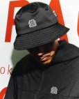 画像4: BlackEyePatch/HOODED MESH ZIP HOODIE（BLACK） (4)