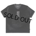 BlackEyePatch/HWC LABEL EMBROIDERED VELOUR V NECK S/S SHIRT（BLACK）