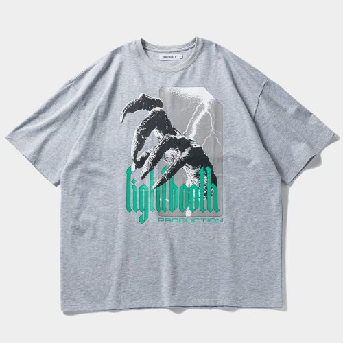 他の写真1: TIGHTBOOTH/HAND T-SHIRT（Heather Gray） 【20%OFF】［プリントT-24春夏］