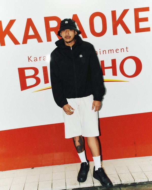 画像3: BlackEyePatch/HOODED MESH ZIP HOODIE（BLACK）