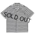【30%OFF】RATS/CHECKERD FLAG S/S SHIRT（BLACK）［チェッカーフラッグシャツ-24春夏］