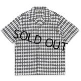 【30%OFF】RATS/CHECKERD FLAG S/S SHIRT（BLACK）［チェッカーフラッグシャツ-24春夏］