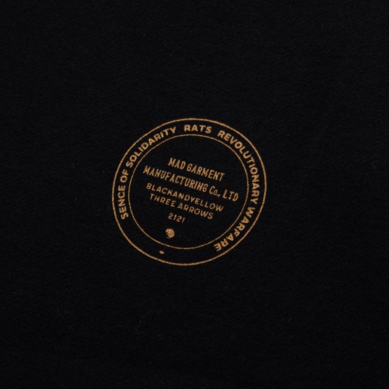 画像3: 【40%OFF】RATS/CUT OFF SWEAT（BLACK）［カットオフスウェット-24春夏］