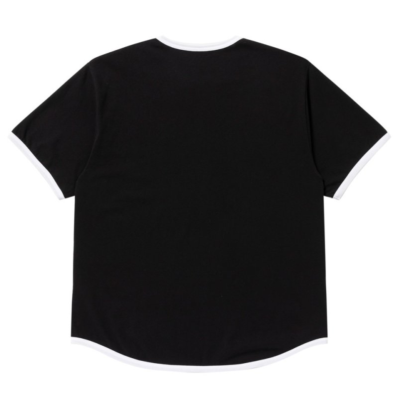 画像2: BlackEyePatch/CROWN LOGO RIBBED TEE（BLACK）