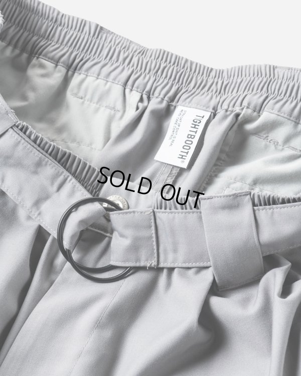 画像2: TIGHTBOOTH/BAGGY SLACKS（Gray）［バギースラックス-24春夏］