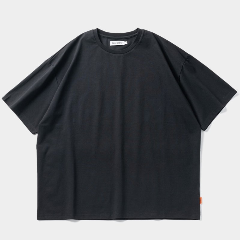 画像1: TIGHTBOOTH/JING T-SHIRT（Black） 【20%OFF】［プレーンT-24春夏］