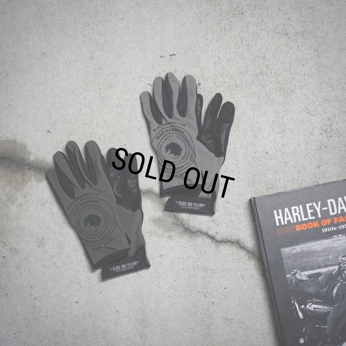 画像2: 【30%OFF】RATS/MC GLOVE（CHARCOAL）［モーターサイクルグローブ-24春夏］ (2)