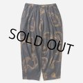 TIGHTBOOTH/DABS BALLOON PANTS（Black） 【20%OFF】［総柄バルーンパンツ-24春夏］