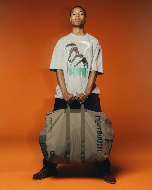他の写真3: TIGHTBOOTH/HAND T-SHIRT（Heather Gray） 【20%OFF】［プリントT-24春夏］