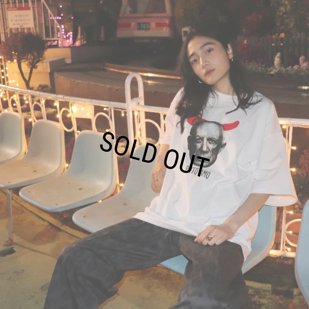 画像3: BUENA VISTA/Picaso tee（WHITE）［プリントT-24春夏］ (3)