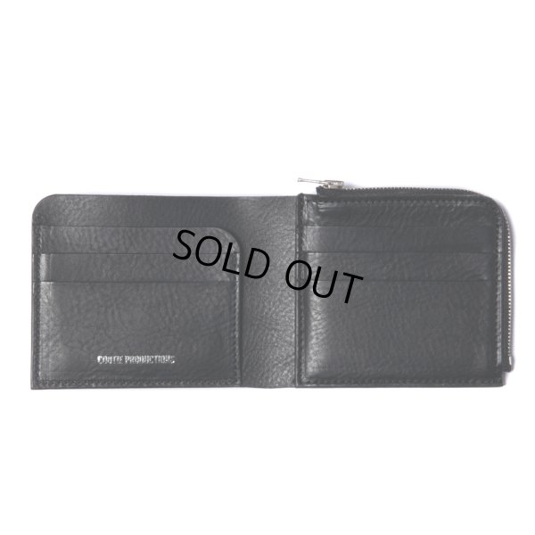 画像3: COOTIE PRODUCTIONS/Leather Bifold Purse（Black）［レザーウォレット-24春夏］
